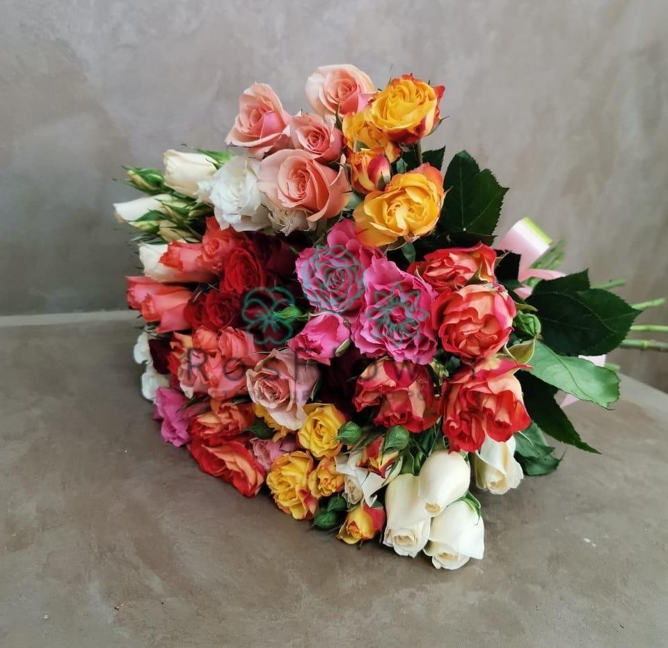 Букет цветов из: Розы в Октябрьский Тульская область