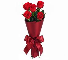 Букет 5 Красных роз Эдлесс Лав #REPLACE_PRED# Октябрьский Тульская область