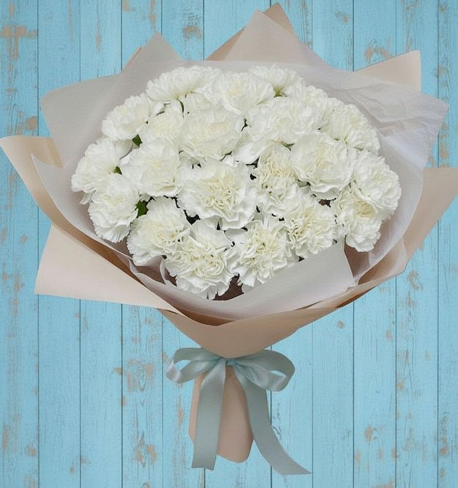 Букет цветов из: Гвоздики в Октябрьский Тульская область