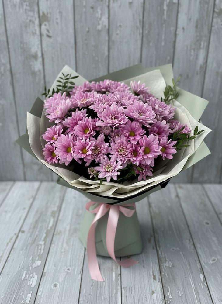 Букет цветов из: Хризантемы в Октябрьский Тульская область