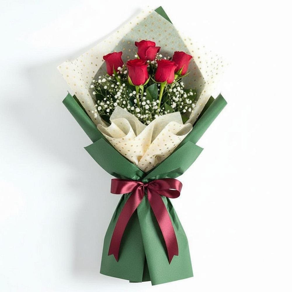 Букет цветов из: Розы в Октябрьский Тульская область