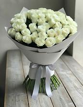 Букет 35 Белых роз #REPLACE_PRED# Октябрьский Тульская область