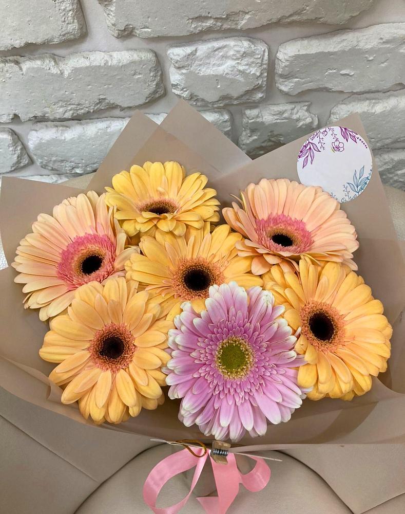 Букет цветов из: Герберы в Октябрьский Тульская область