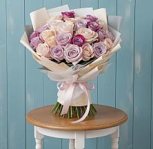 Букет цветов из:  Розы #REPLACE_PRED# Октябрьский Тульская область