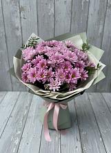 Букет цветов из:  Хризантемы в Октябрьский Тульская область