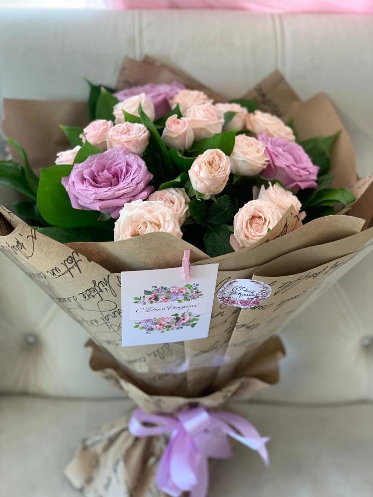 Букет цветов из: Розы в Октябрьский Тульская область