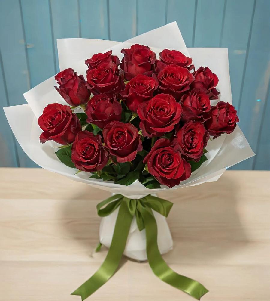 Букет Красные розы в Октябрьский Тульская область