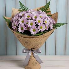 Букет цветов из:  Хризантемы в Октябрьский Тульская область
