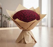 Букет 101 Красная роза в Октябрьский Тульская область