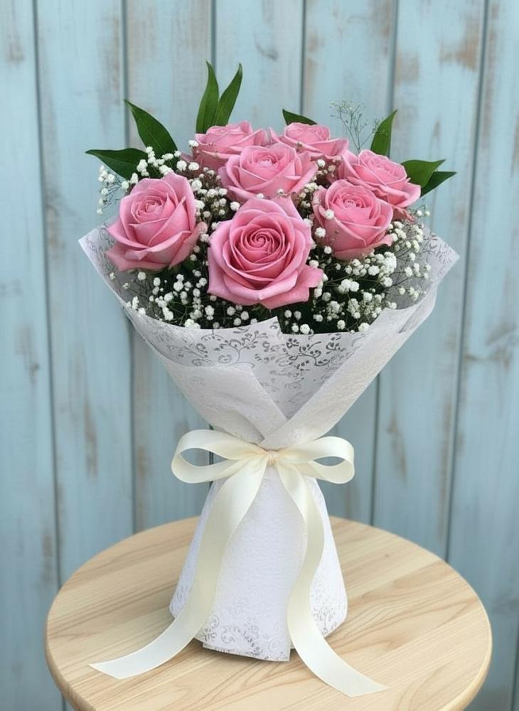 Букет цветов из: Розы в Октябрьский Тульская область