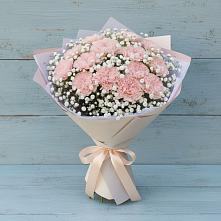 Букет цветов из:  Гвоздики в Октябрьский Тульская область