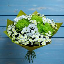 Букет цветов из:  Хризантемы в Октябрьский Тульская область