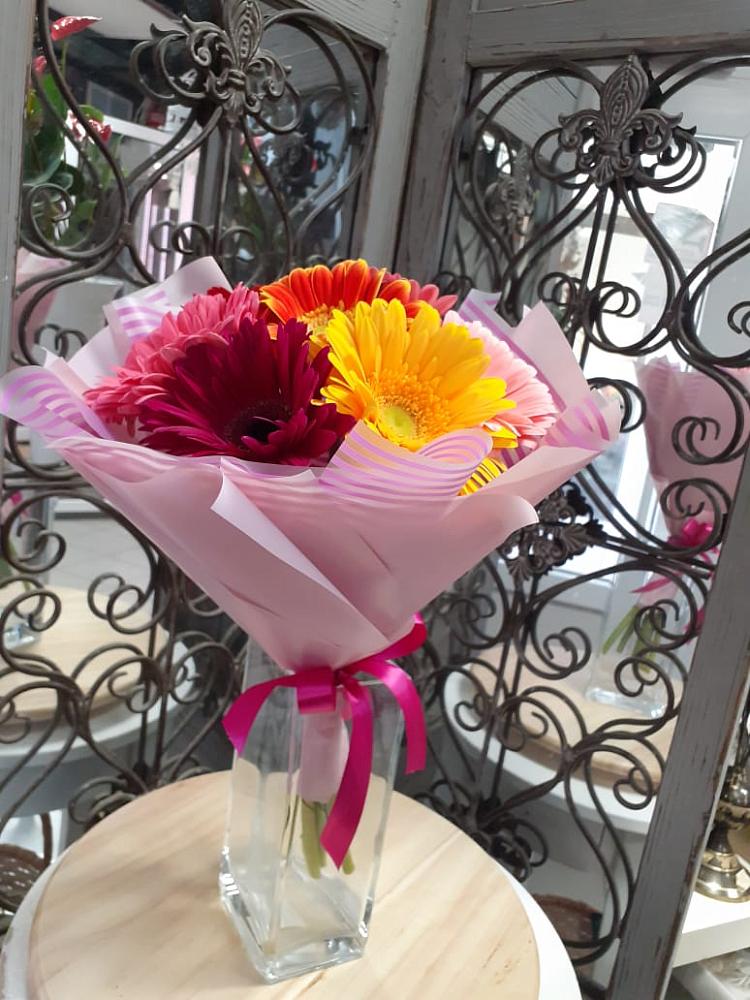 Букет цветов из: Герберы в Октябрьский Тульская область