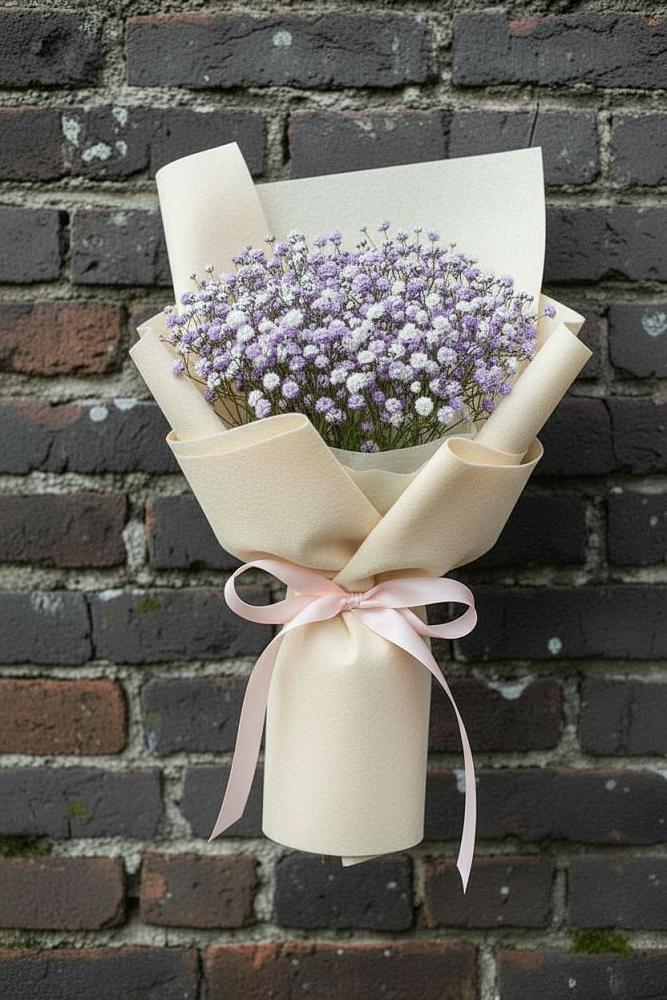 Букет цветов из: Гипсофила в Октябрьский Тульская область