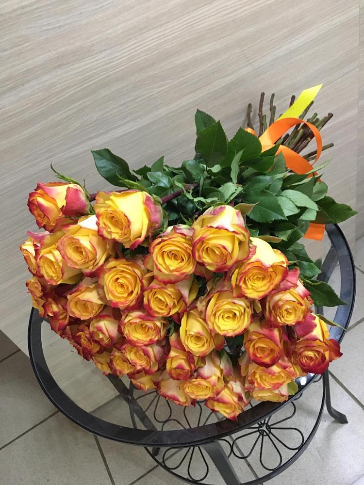 Букет Желтые розы в Октябрьский Тульская область