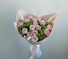 Букет цветов из:  Розы и Хризантемы в Октябрьский Тульская область