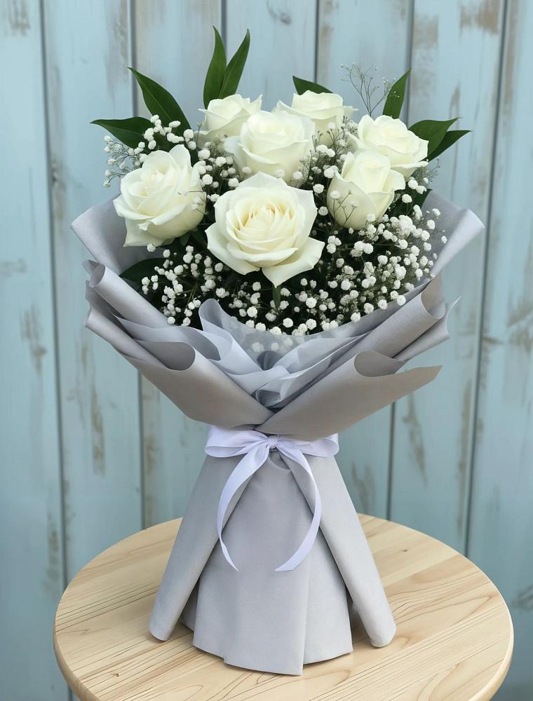 Букет цветов из: Розы в Октябрьский Тульская область