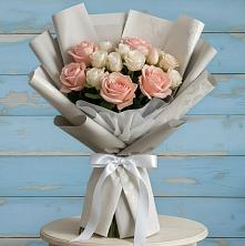 Букет цветов из:  Розы в Октябрьский Тульская область