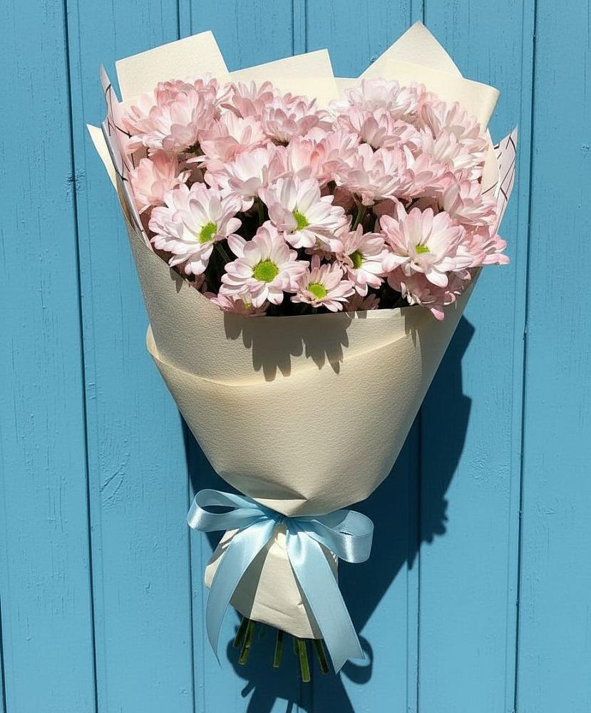 Букет цветов из: Хризантемы в Октябрьский Тульская область