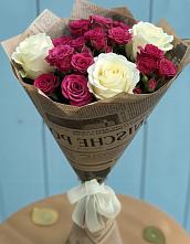 Букет цветов из:  Розы #REPLACE_PRED# Октябрьский Тульская область