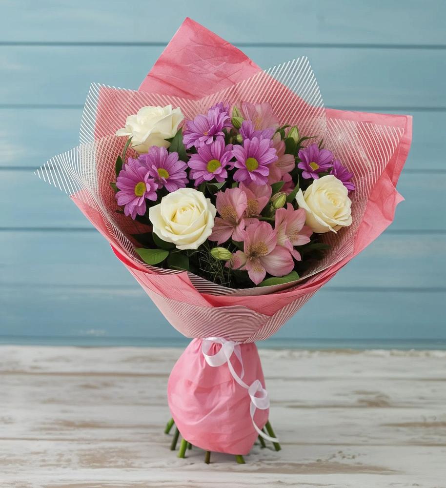 Букет цветов из: Герберы в Октябрьский Тульская область