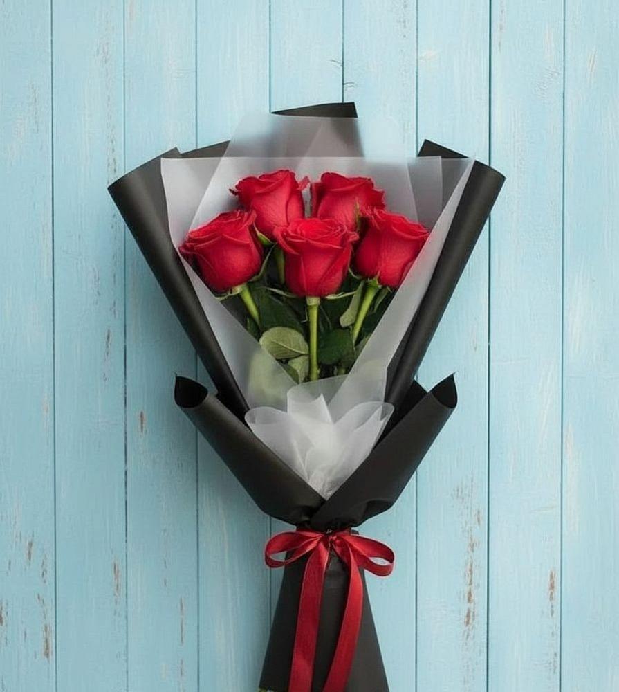 Букет цветов из: Розы в Октябрьский Тульская область