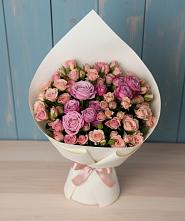 Букет цветов из:  Розы в Октябрьский Тульская область